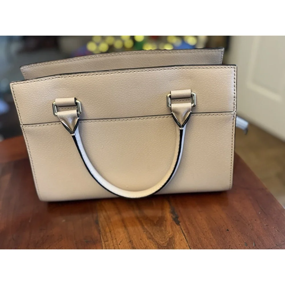 NEW Authentic Kate Spade Grove Street Small‎ Caley Almondine Leather Satchel